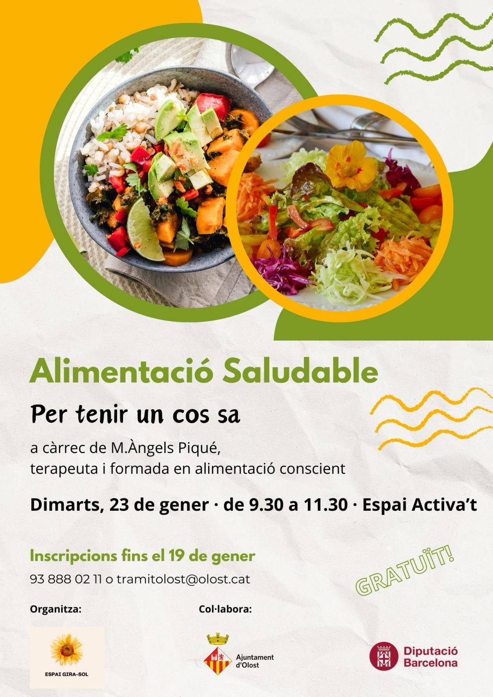 Alimentació Saludable per tenir un cos sa